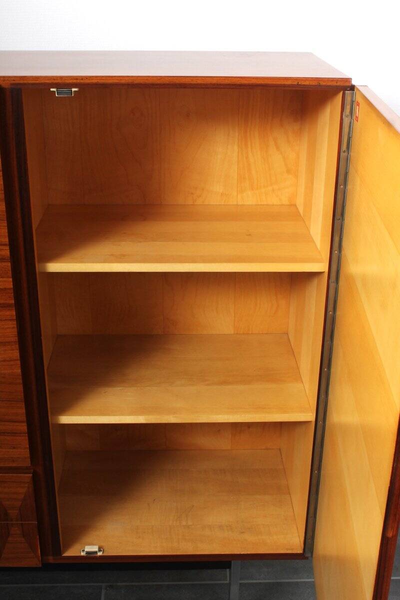 Rosewood highboard by Musterring International, 1960s