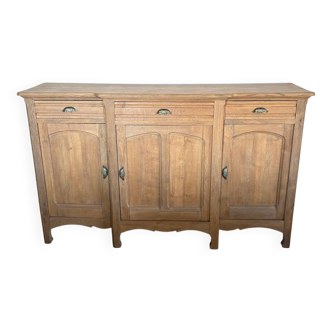 Massive oak sideboard