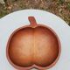 Vintage teak fruit cup