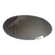 vintage oval mirror with bevelled edge