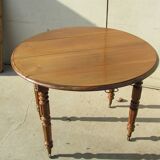 Table Walnut expandable foot umbrella