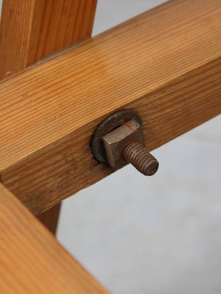 Fauteuil danois bleu des années 50