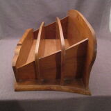 Large old wooden letter holder