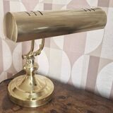Brass notary or banker's lamp