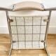 Pair of 70s chrome chairs