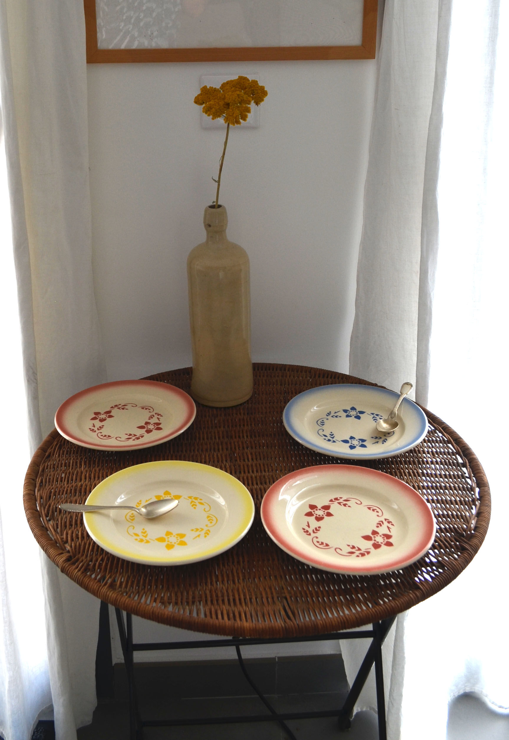 11 dessert plates KG Lunéville