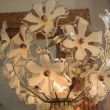 Ceramic lamp & flower lampshade
