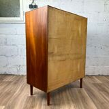 Scandinavian chest of drawers 6 drawers vintage teak, 60s