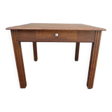 solid wood table