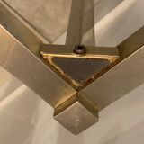 Brass nesting coffee tables