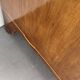 Antique Georg III mahogany serpentine chest of drawers, England, 1780s