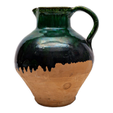 Vintage terracotta jug, 1960