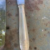 Cutlery set consisting of 49 pieces in silver metal, antique and collector's item