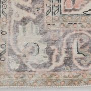 7x10 Vintage Salmon Pink Classic Madallion Turkish Rug, 219x314Cm