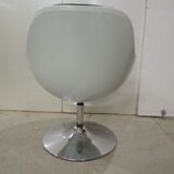 Armchair design Kok two-tone, black and white