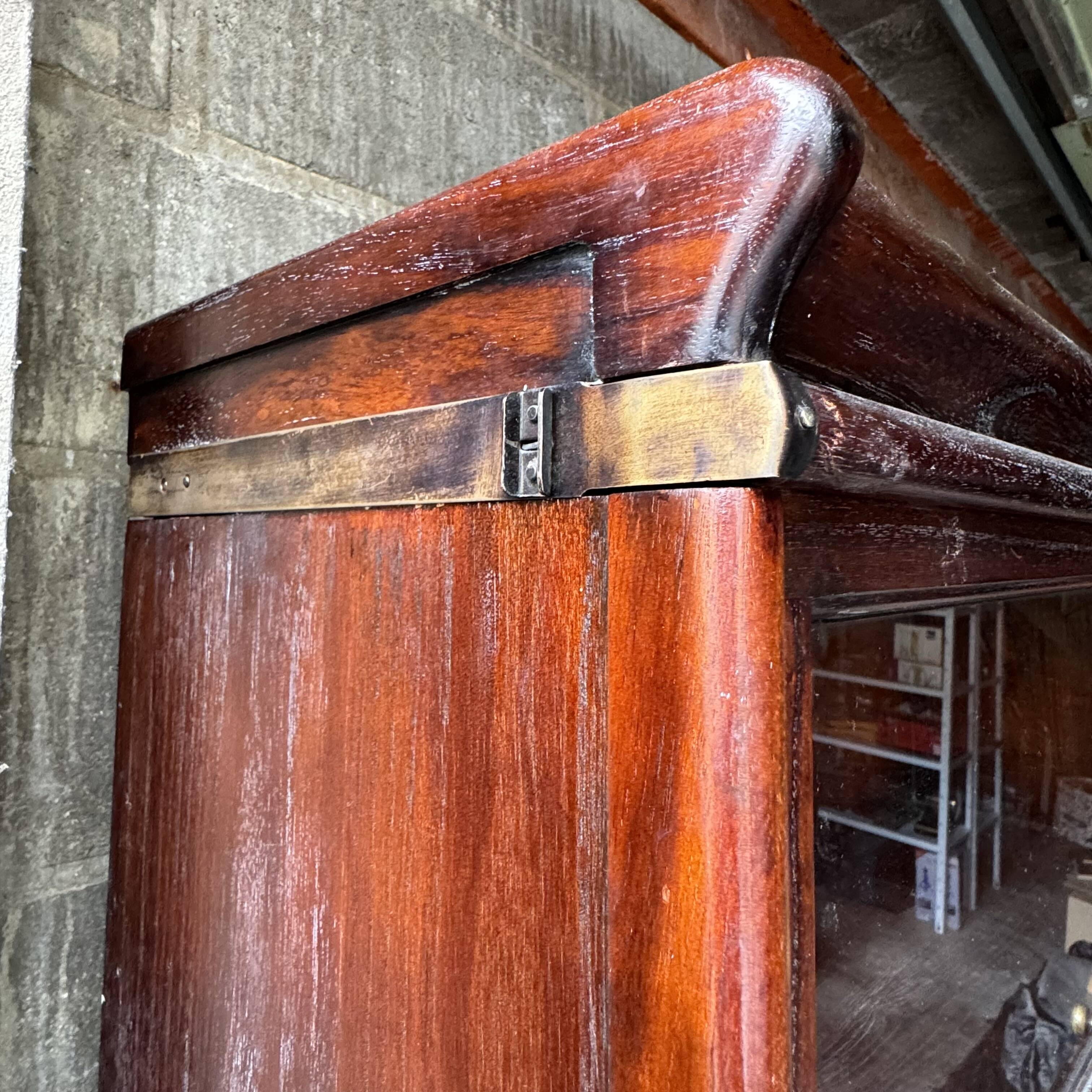 Bibliothèque 18 modules en acajou Globe Wernicke