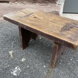 Stool rests feet rustic fir