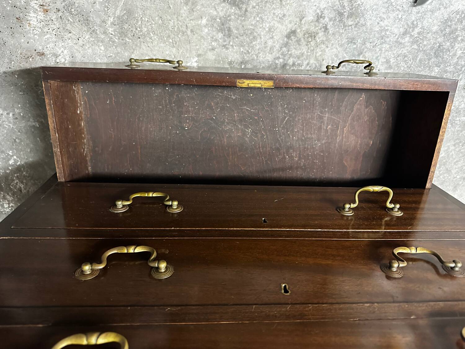 Writing desk in mahogany - Great Britain early 20th century