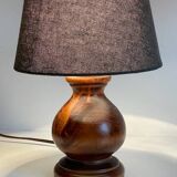 Solid wood vintage country style lamp