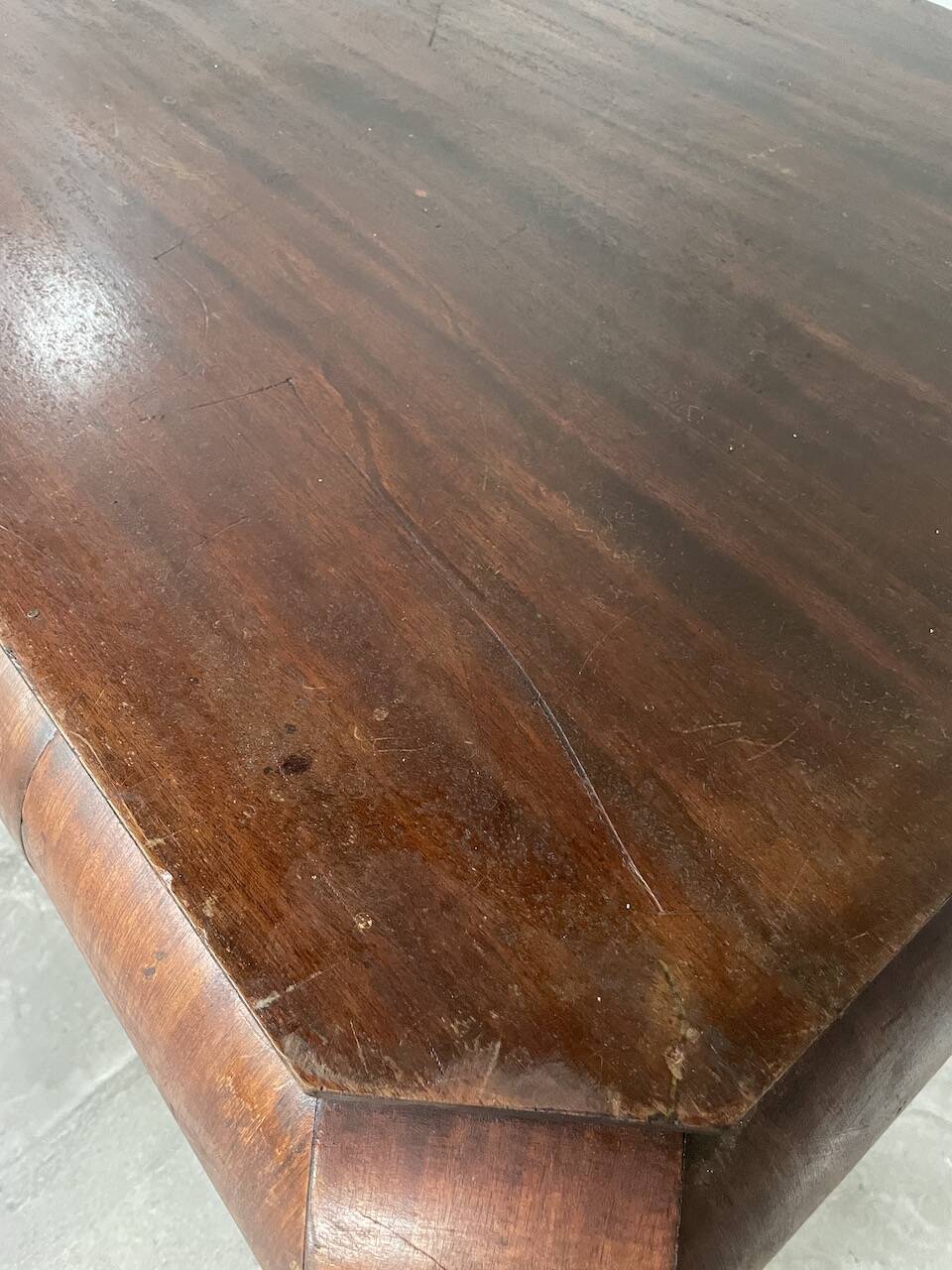 Bureau console acajou 1900