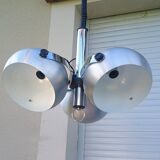 Suspension Lustre Space Age 1970 Eyeball Massive Art Belgium brushed aluminium