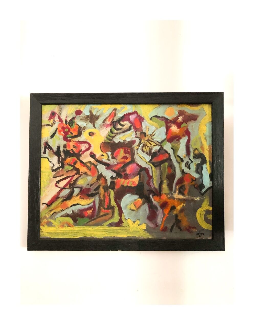 Pretty Tahitian gouache