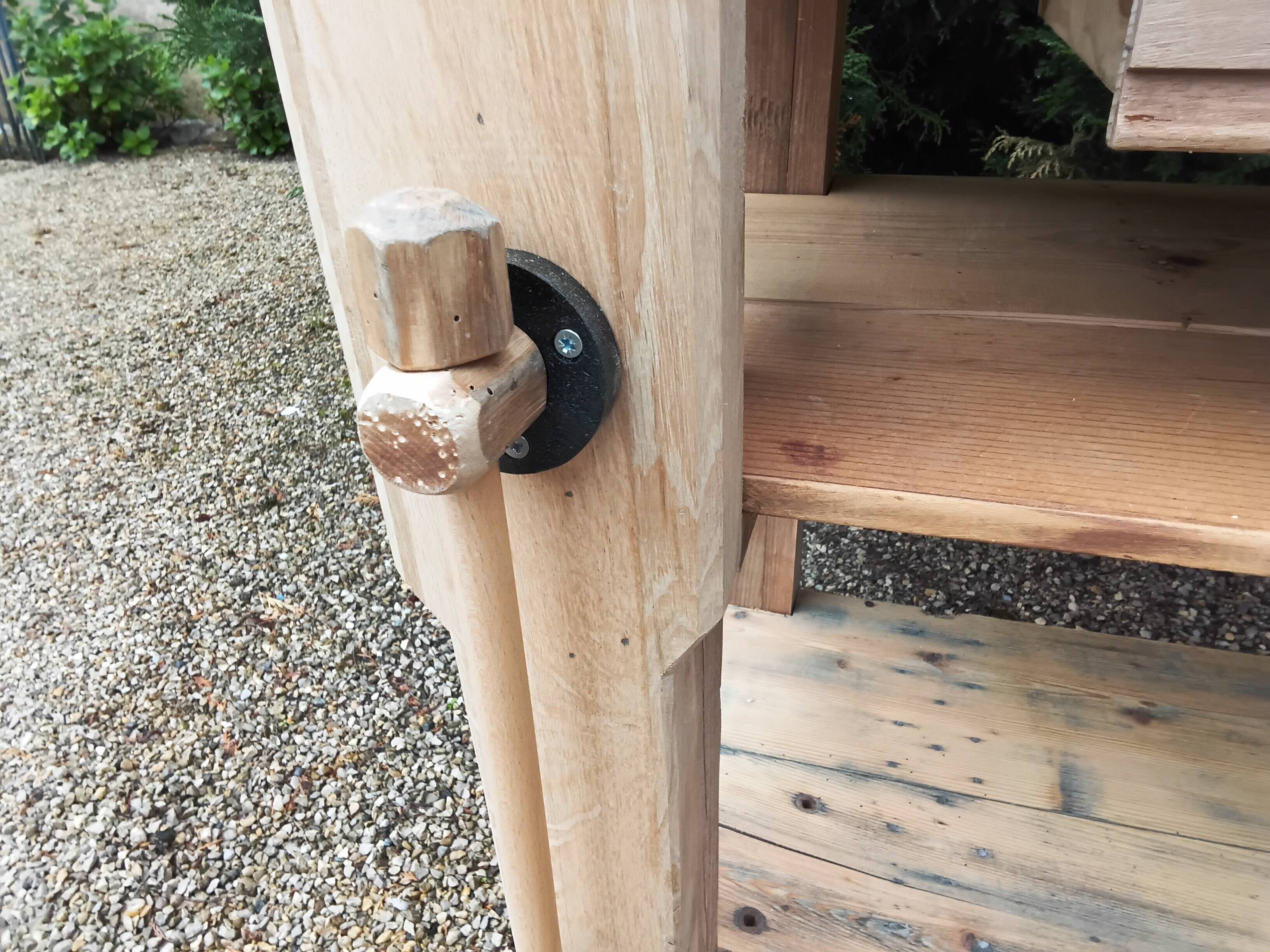 Solid wood table