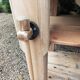 Solid wood table