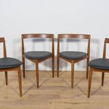 Mid-Century Teak Dining Table and Chairs Set by Hans Olsen for Frem Røjle,