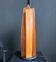 Wood slat lamp in Scandinavian style