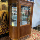 Louis XVI style mahogany display case