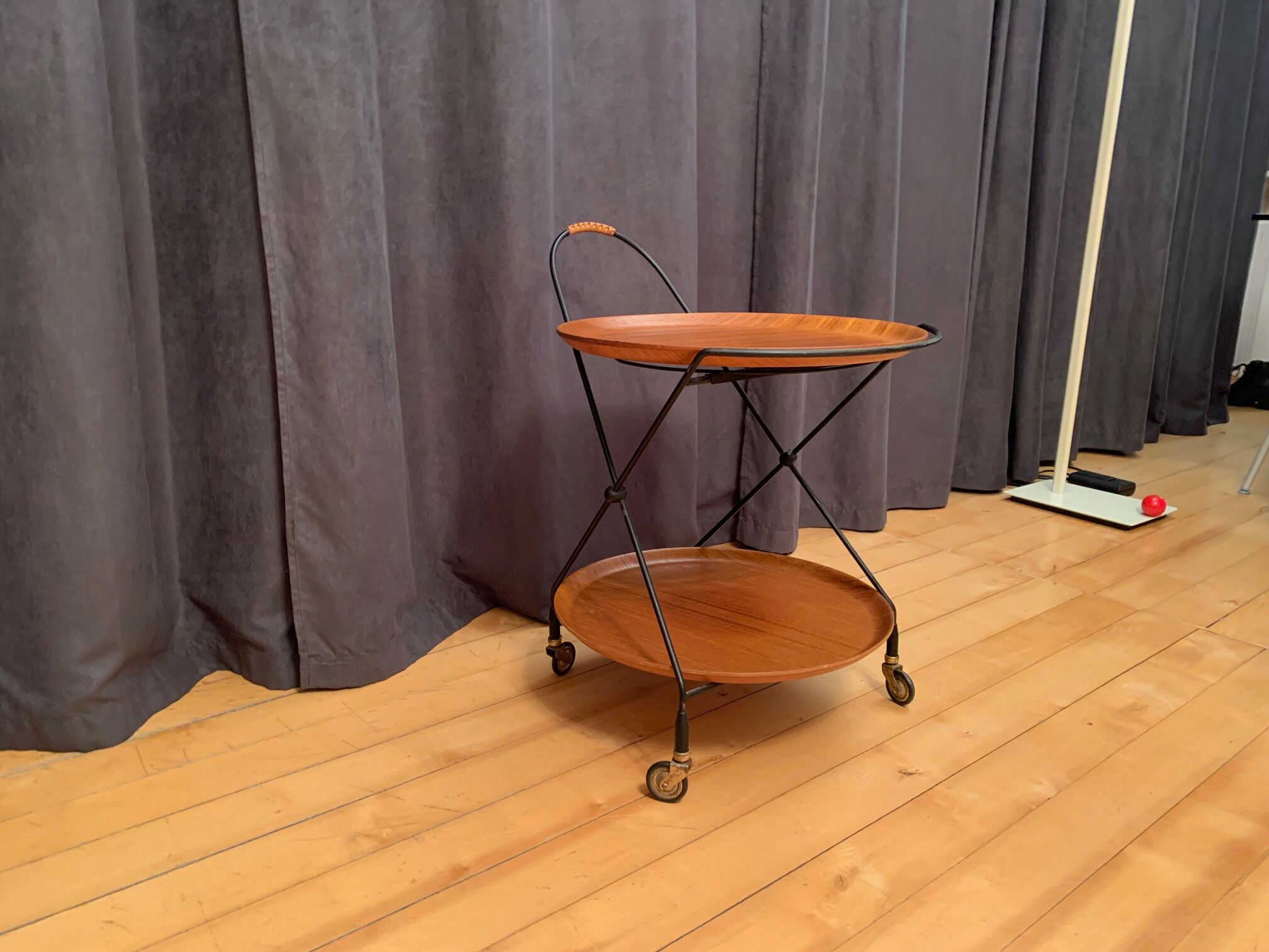 Bar trolley by Åry Fanérprodukter Nybro Sweden 1960s