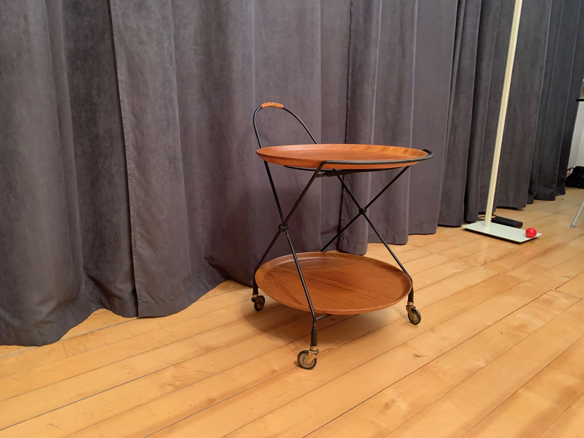 Bar trolley by Åry Fanérprodukter Nybro Sweden 1960s
