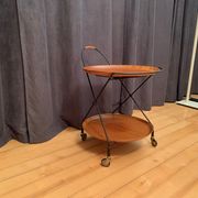 Bar trolley by Åry Fanérprodukter Nybro Sweden 1960s