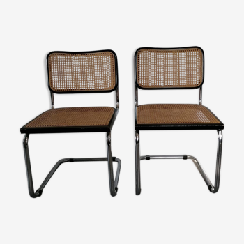 Pair of chairs Marcel Breuer B32