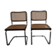 Pair of chairs Marcel Breuer B32