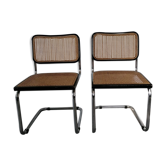 Paire de chaises Marcel Breuer B32