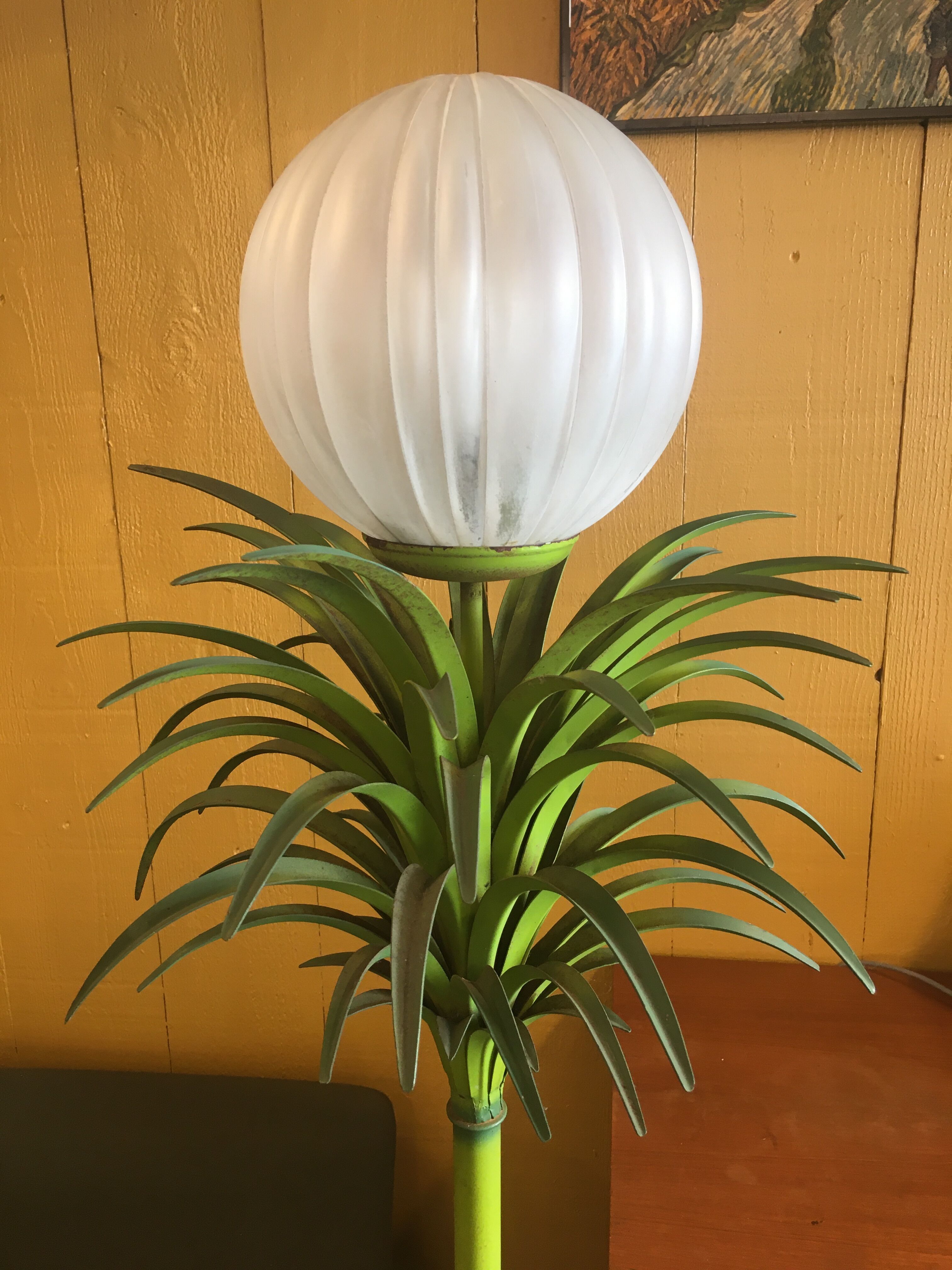Palm lamp, Serge Terzani, circa 1960