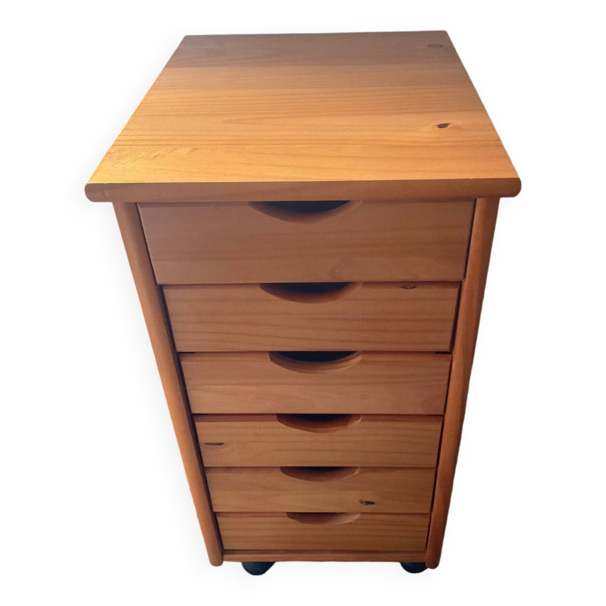 Vintage pine drawer unit