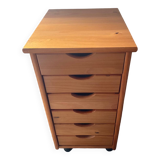 Vintage pine drawer unit