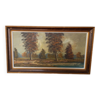 Karl Mollin painting