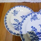 4 flat plates Gien Chardons (4)