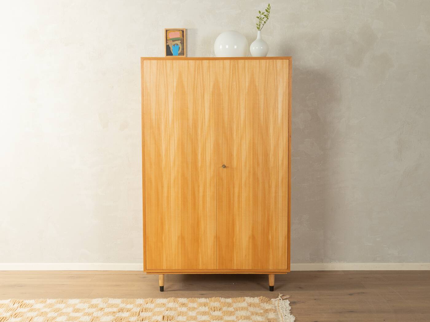 Rare wardrobe from the 1950s by Erich Stratmann for Oldenburger Möbelwerkstätten