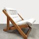Chaise longue pliante vintage Kon Tiki Gillis Lundgren Ikea