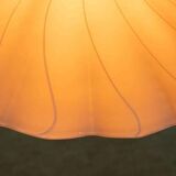 Vintage glass suspension lamp Kalmar Fazzoletto