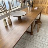 XXL solid oak table 3m2