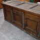 17th-century carved oak antique chest