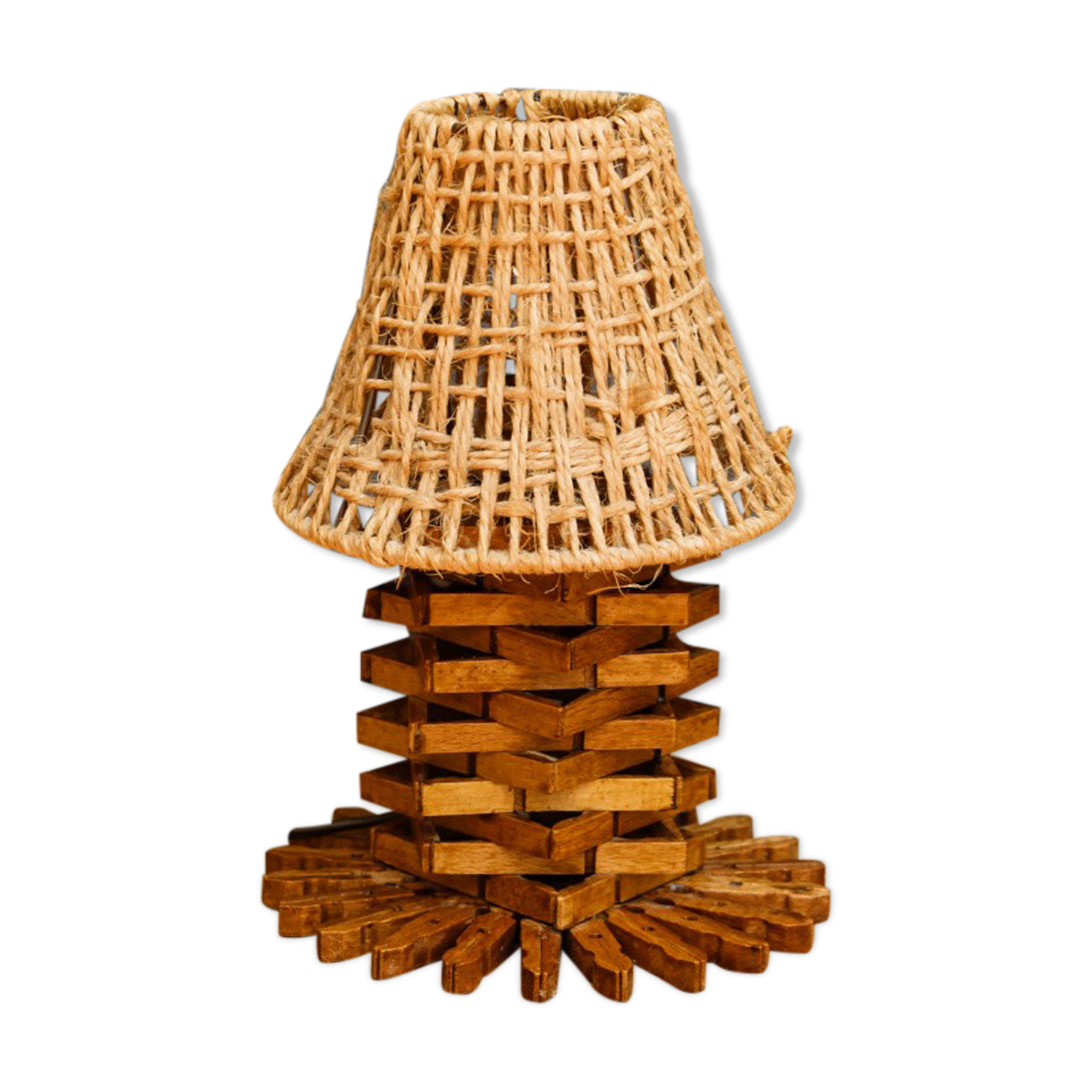 50s bedside lamp - popular art