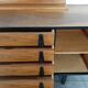 Enfilade in Walnut design Raymond Halas, Polish Vintage 1960s