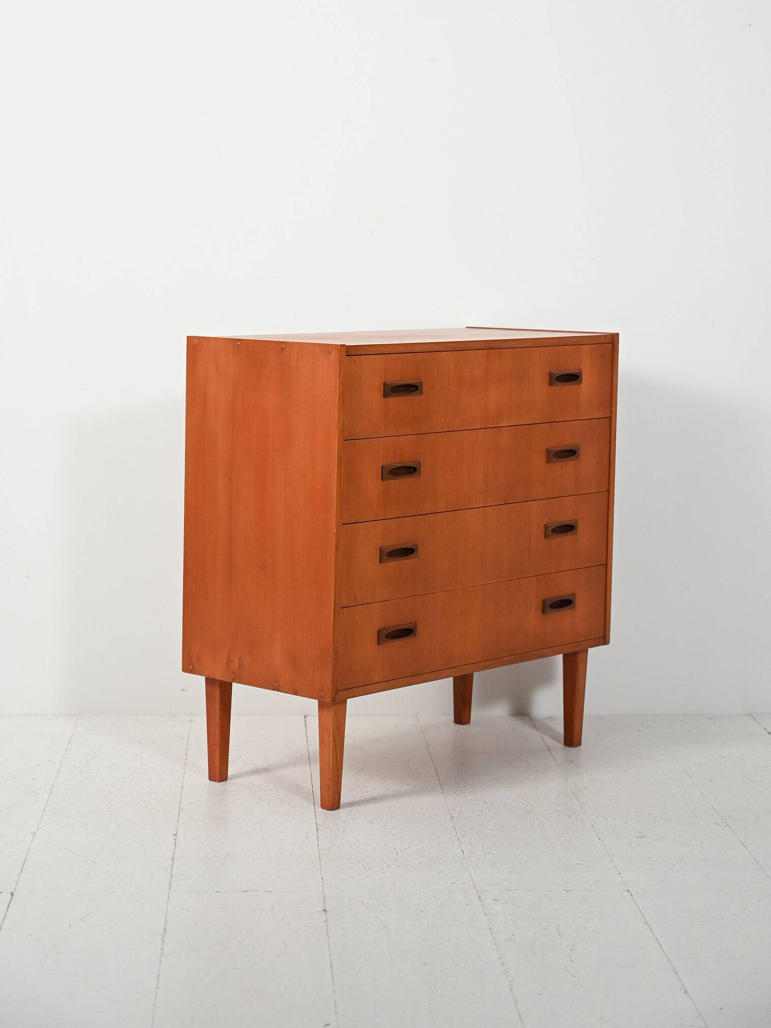 1960s Scandinavian teak chest of drawers